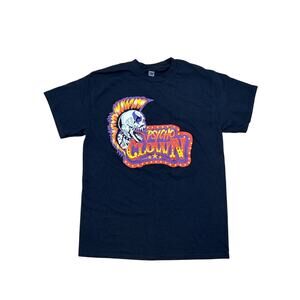 Psycho Clown WWE X AAA Lucha Libre Worldwide Wrestling Shirt Medium Mohawk skull